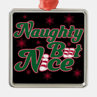 Naughty But Nice Metal Tree Decoration