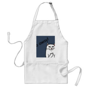 Naughty Cat Standard Apron
