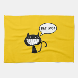 Naughty Cat Tea Towel