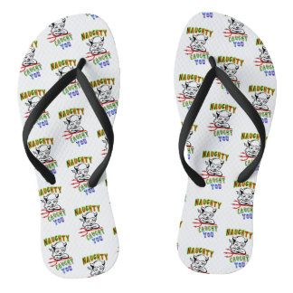 Naughty Caught You Flip Flops