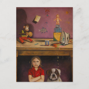 Naughty Child Postcard