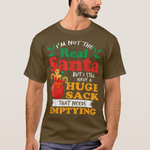 Naughty christmas for men huge package sack dirty T-Shirt