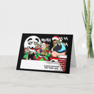 Naughty Christmas Gift Holiday Card