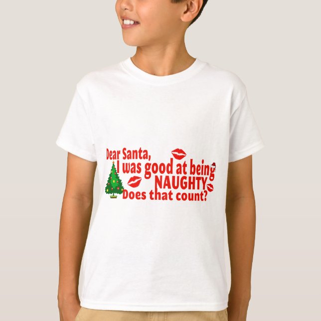 Naughty Christmas T-Shirt (Front)