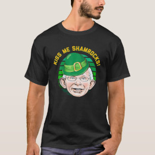 Naughty Dr Fauci Leprechaun St. Patrick's Day Sham T-Shirt