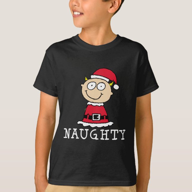 Naughty Elf T-shirt (Front)