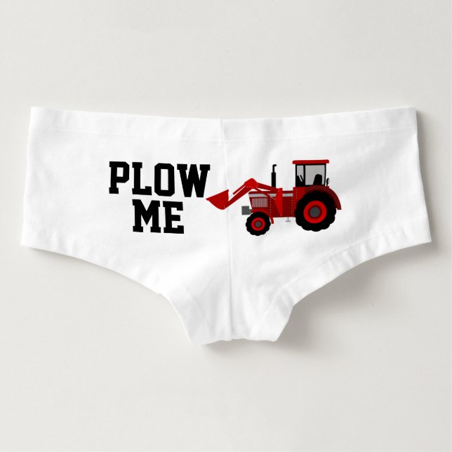 Naughty Farmer's Wife | Plough Me Boyshorts (Back)