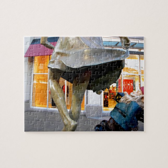 Naughty Gnome Jigsaw Puzzle (Horizontal)