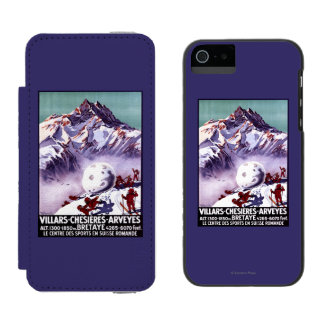 Naughty Gnomes Making Giant Snowball Poster Incipio Watson™ iPhone 5 Wallet Case