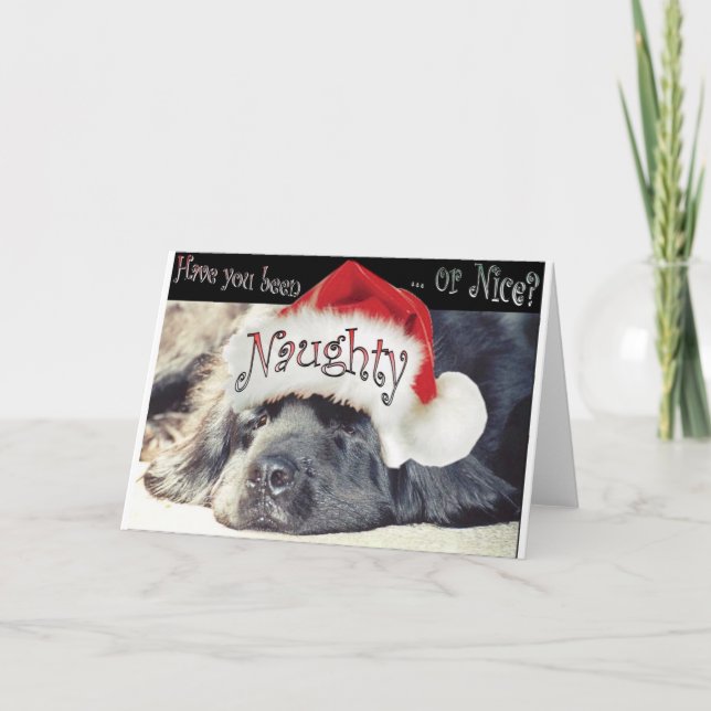 Naughty Holiday Card (Front)