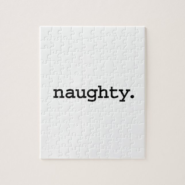 naughty. jigsaw puzzle (Vertical)