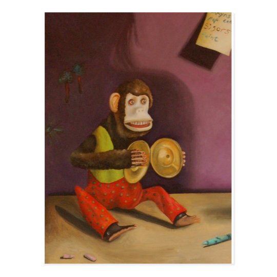 naughty kid detail(Monkey) Postcard