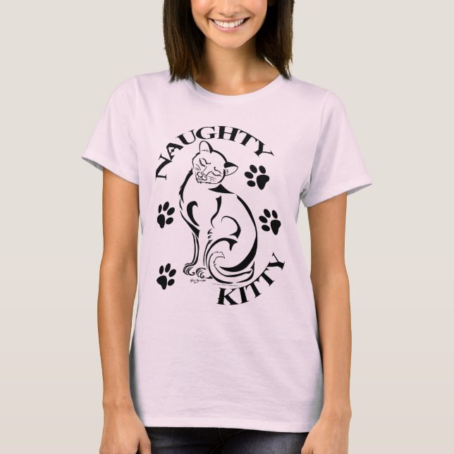 Naughty Kitty Shirt (Front)