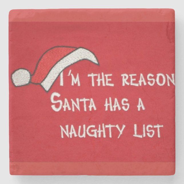 **NAUGHTY LIST** COASTER (Front)
