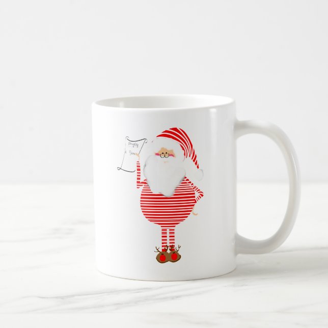 Naughty List Coffee Mug (Right)