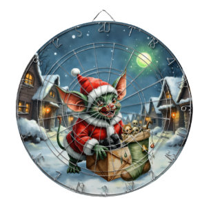 Naughty List Delivery: The Goblin Clause Chronicle Dartboard