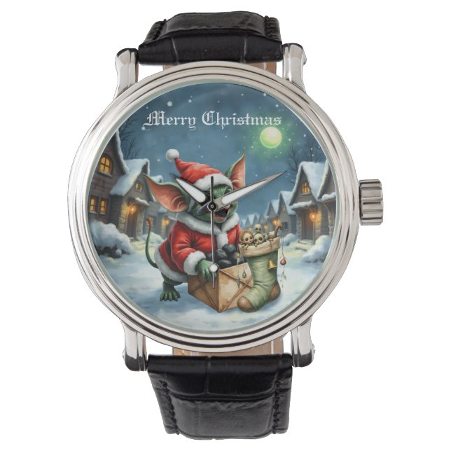 Naughty List Delivery: The Goblin Clause Chronicle Watch (Front)