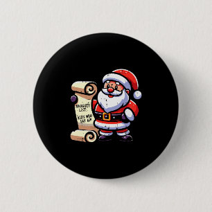 Naughty List Kids Who Say 67 Funny Meme 6 7 Christ 6 Cm Round Badge