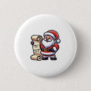 Naughty List Kids Who Say 67 Funny Meme 6 7 Christ Cm Round Badge