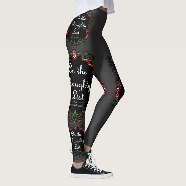 Naughty List Leggings (Right)