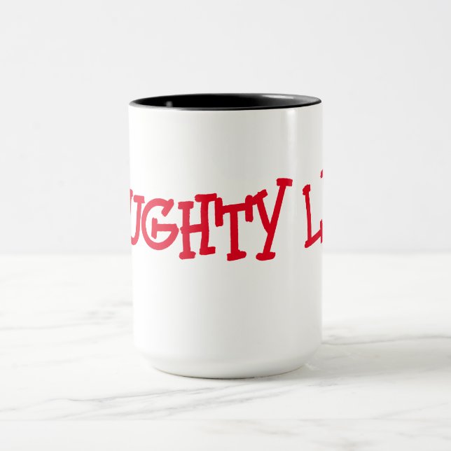 Naughty List mug (Center)