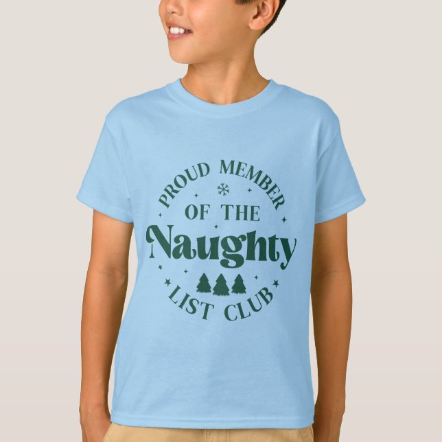 Naughty List T-Shirt (Front)