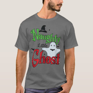 Naughty Little Ghost Is Afraid Of Witches T-Shirt