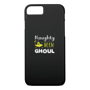 Naughty Little Ghoul Funny Halloween Design iPhone 8/7 Case