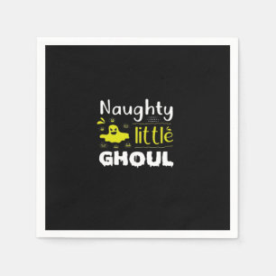 Naughty Little Ghoul Napkin