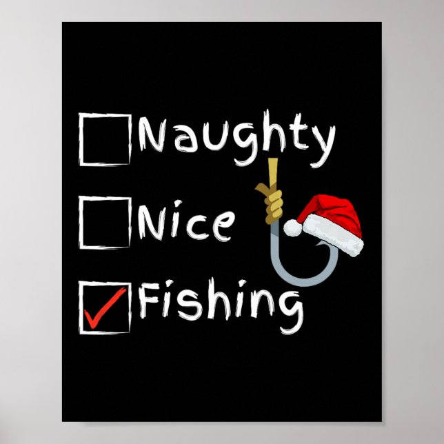 Naughty Nice Fishing  Poster (Front)