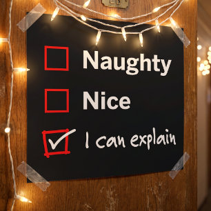Naughty Nice - I Can Explain Poster