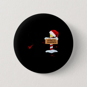 Naughty Nice My Blood Sugar Was Low Diabetes Aware 6 Cm Round Badge