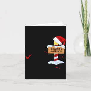 Naughty Nice My Blood Sugar Was Low Diabetes Aware Card