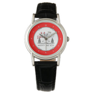 Naughty & Nice Old English Sheepdogs (Grey 1) Watch