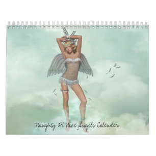 Naughty OR Nice Angels Calender Calendar