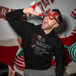 Naughty or Nice Christmas Hoodie
