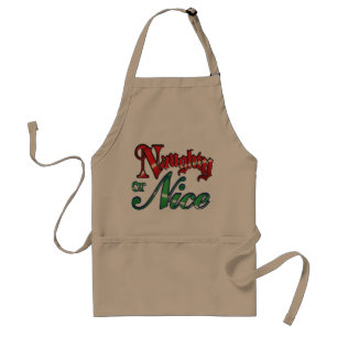 Naughty or Nice Fun Christmas Apron