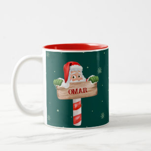 Naughty or Nice Funny Santa Christmas Gift Mug