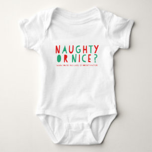 Naughty or Nice   Holiday Bodysuit