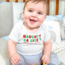 Naughty or Nice Holiday Festive Funny Christmas