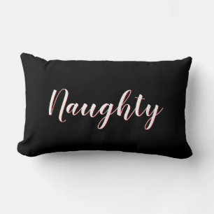 Naughty or Nice Lumbar Cushion