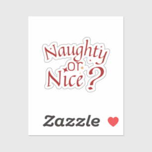 Naughty or Nice? - Playful Holiday Typography
