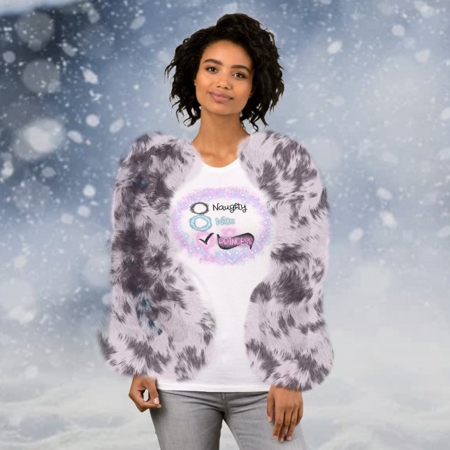 Naughty or Nice Princess Tshirt (Creator Uploaded)