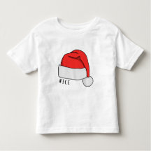 Naughty or Nice Toddler T-Shirt - White