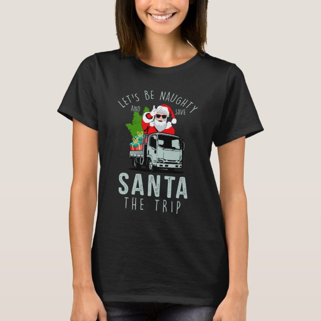 Naughty Santa 2023: Xmas Rocker Ride T-Shirt (Front)