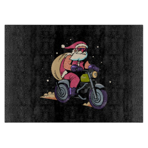 Naughty Santa Claus Cutting Board