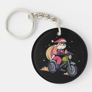Naughty Santa Claus Key Ring