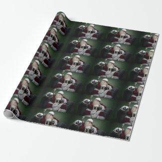 Naughty Santa Wrapping Paper