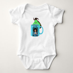 Naughty Squirrel #110 Baby Coffee Bodysuit