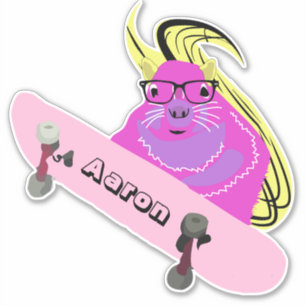 Naughty Squirrel #116 Skateboarding